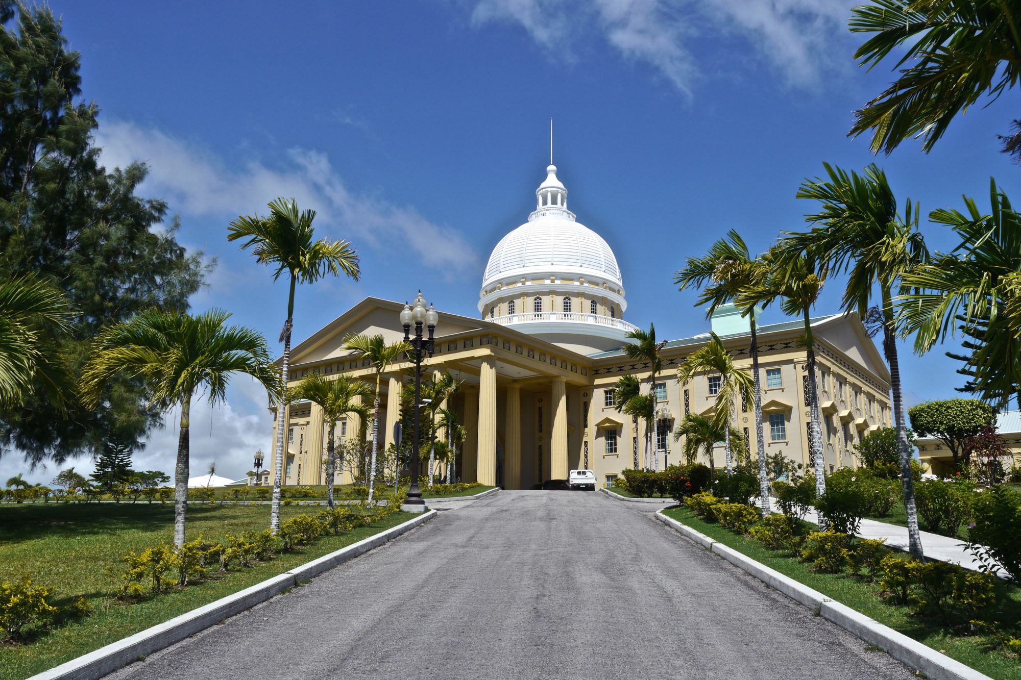 Palau National Capitol in Babeldaob